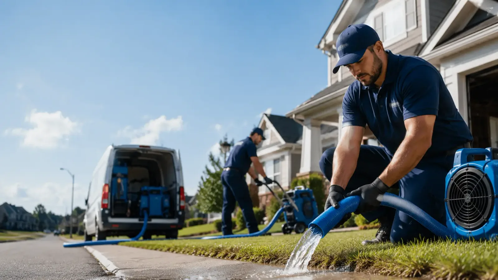Flood Damage Restoration in Ashley, IN